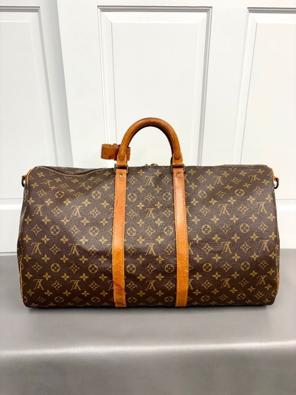 Vintage Louis Vuitton Monogram Keepall Bandouliere 55 - Picture 2 of 13